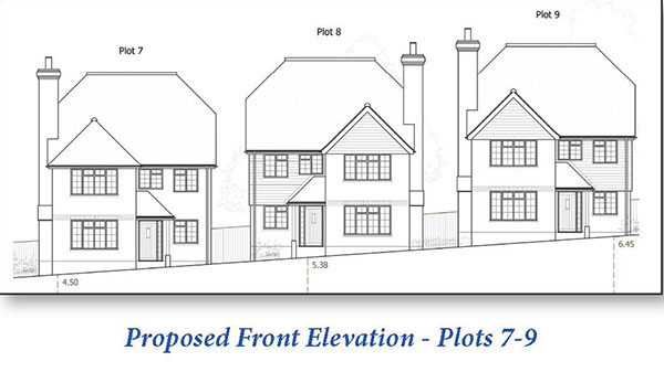 Lot: 15 - LAND WITH OUTLINE PLANNING CONSENT FOR TEN DWELLINGS - 